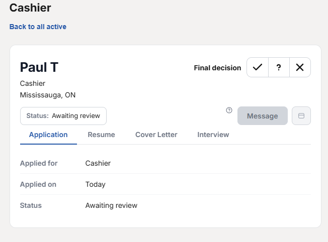 Review your great matches